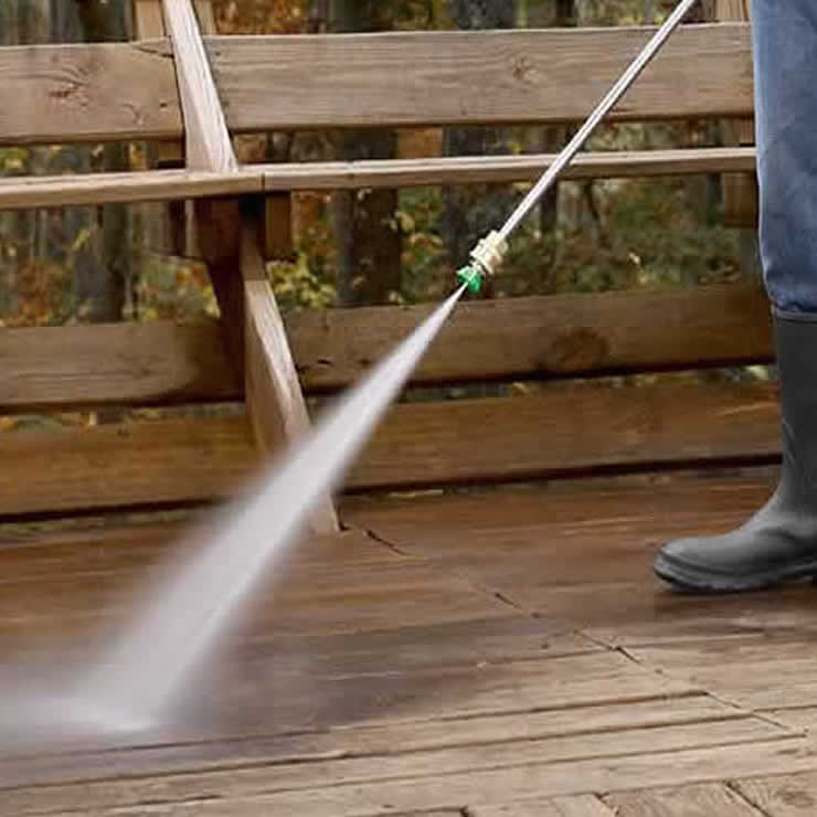 Pressure washing